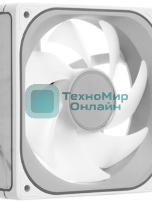 Вентилятор для корпуса JONSBO ZF-120W (120x120x25мм, 4-pin PWM, ARGb, 61.0CFM, 28.9dBA, 1500RPM, белый, 3pcs)