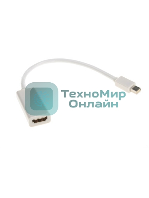 Кабель-переходник Mini DisplayPort (M)-> HDMI (F) VCOM VHD6055