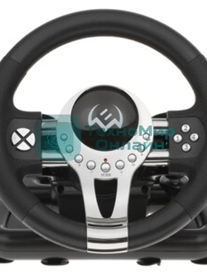 Руль SVEN GC-W700 (педали, вибро, скоба, лепестки, АКПП, D-pad, 12 кл, резин. вставки, PC/Xinput)