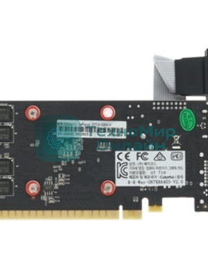 Видеокарта Colorful GT710-2GD3-V GDDR3 64bit VGA DVI HDMI 1FAN RTL