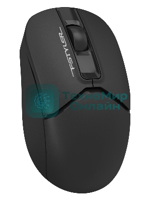 Мышь беспроводная A4Tech Fstyler FG12 черный, 1200 dpi, радиоканал, USB, кнопки - 3