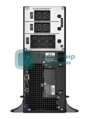 Источник бесперебойного питания APC Smart-UPS SRT SRT6KXLI 6000Вт 6000ВА черный