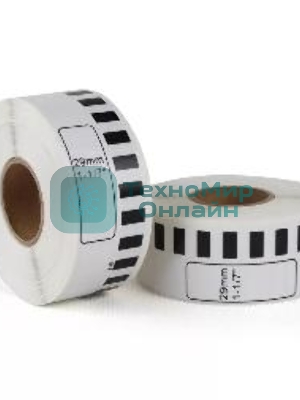 Лента Sakura DK11203 для Brother QL1060N/QL700/QL720NW/QL550/QL570/QL580N/QL1050/QL500/QL710W/QL650TD/QL570VMQL-500A/QL-560/QL-570VM/QL-650TD/QL-800/QL-810W/QL-820NBW, черный на белом, 17мм/87м, наклейка