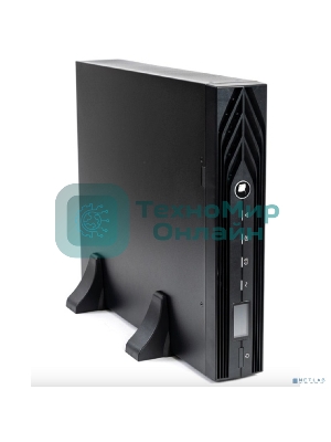 Источник бесперебойного питания Бастион SKAT-UPS 3000-RACK-ON Online, 3000ВА/2700Вт, стойка/на пол, 1xC19 + 2xEURO, БЕЗ АКБ 6x, МПТ (9908)