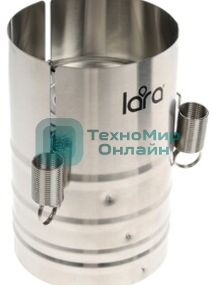 Ветчинница LARA LR02-99 (нерж) 3 ОБЪЕМА ЗАГРУЗКИ, загрузка до 1,5 кг, 130х170 мм