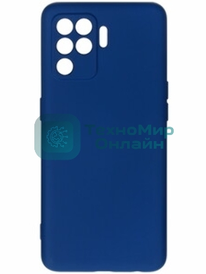 Чехол (клип-кейс) DF oOriginal-11, для Oppo Reno 5 Lite, синий df ooriginal-11 (blue)