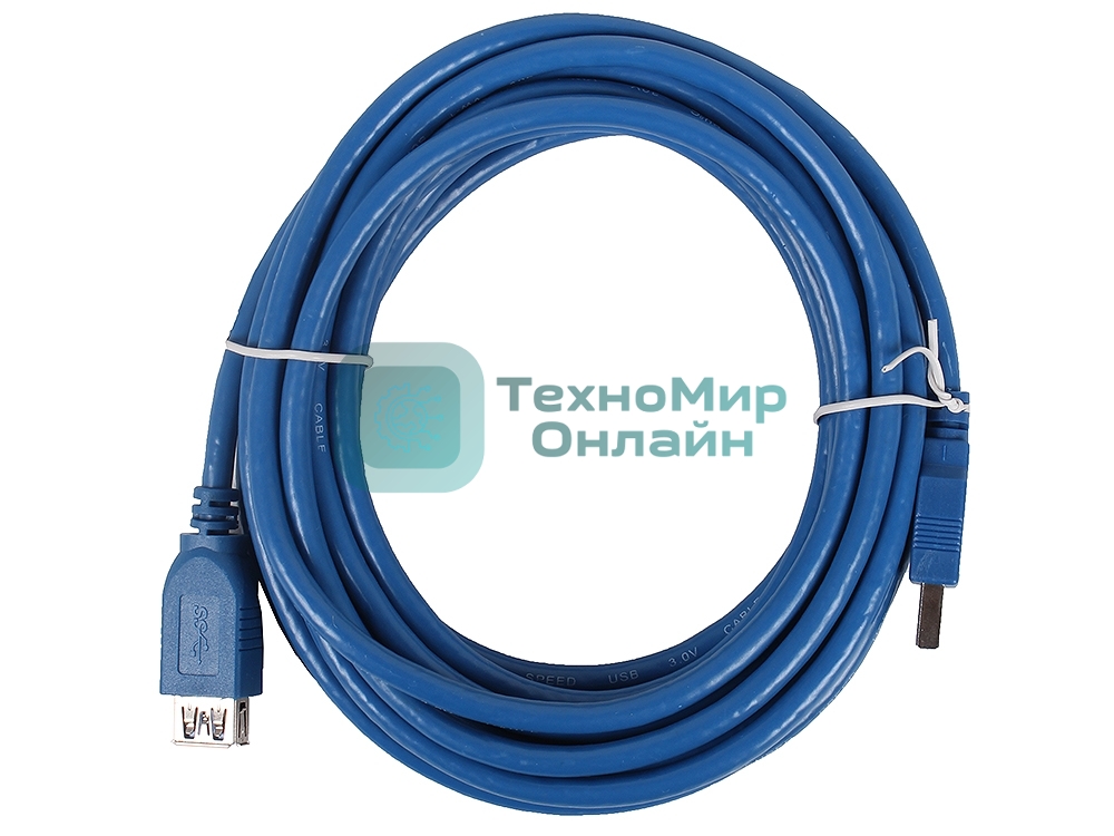 Кабель AM/AF USB3.0 5.0м VCOM удлинитель USB 3.0, VUS7065-5M