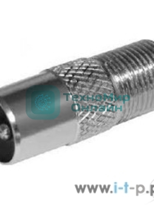 Переходник PROconnect гнездо F-штекер TV