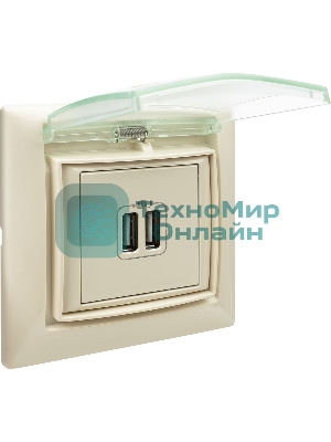 Розетка 2-ая USB 774170 Legrand Valena Сл. кость