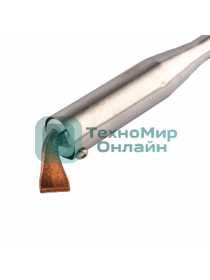 Паяльник электрика Sparta с ручкой из дерева, 150 Вт