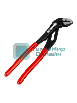 Переставные клещи Matrix 250 мм, кнопочный механизм, хром-ванадий, обливные рукоятки