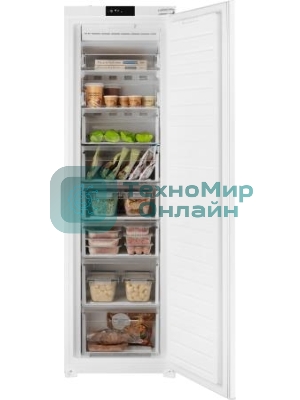 Встраиваемый морозильник Freezer Weissgauff WFI 178 V white