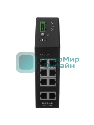 Коммутатор D-Link DIS-100E-8W/A1A, 8×100 Мбит/с, неуправляемый