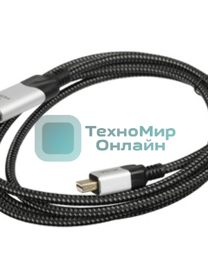 Кабель-переходник miniDisplayPort M-> HDMI M 4K@60Hz 1,5 м VCOM