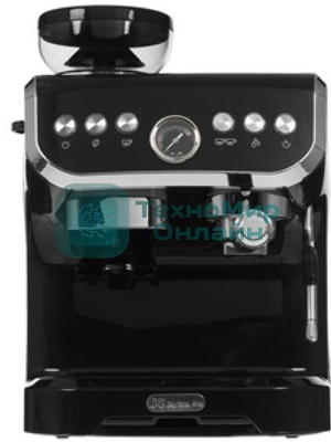 Кофейная станция BQ CM5000 черный, исп. кофе - молотый/зерна, 2 л, 1560 Вт, 15 бар