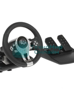 Руль SVEN GC-W700 (педали, вибро, скоба, лепестки, АКПП, D-pad, 12 кл, резин. вставки, PC/Xinput)