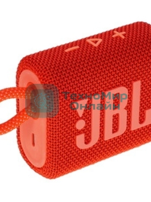 Портативная акустика JBL GO 3, красный