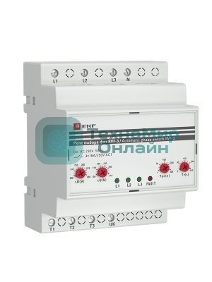 Реле выбора фаз РВФ-3 EKF RVF-3 EKF