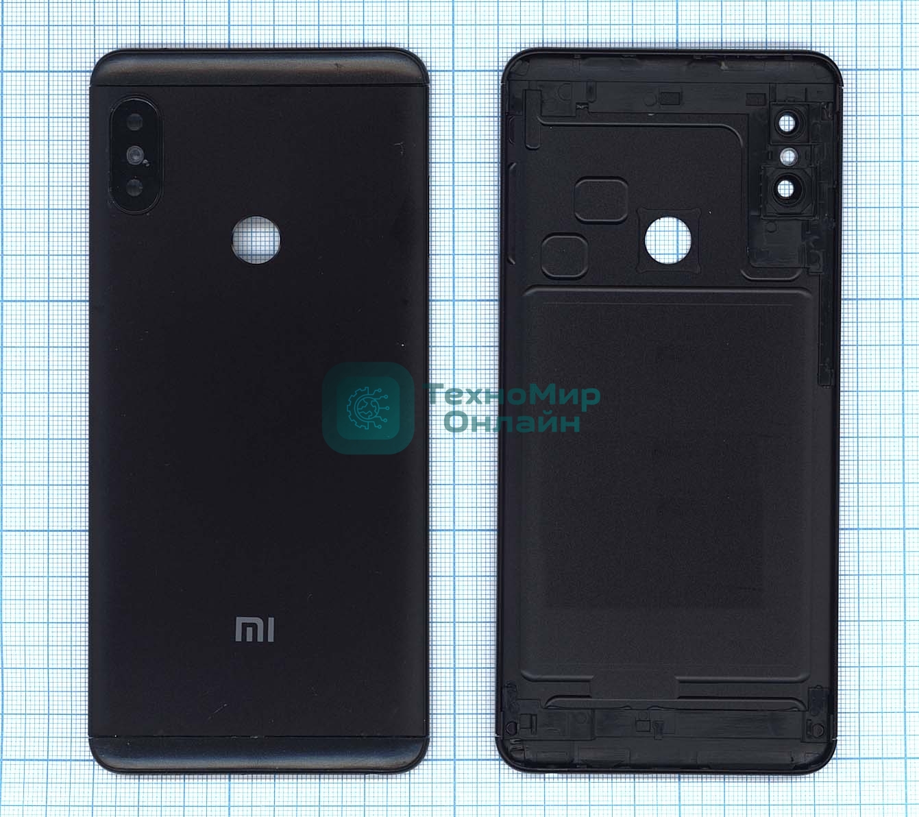 Задняя крышка для Meizu M5 Note черный