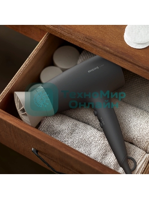 Фен Philips BHD351/10 черный, 2100 Вт, ионизация