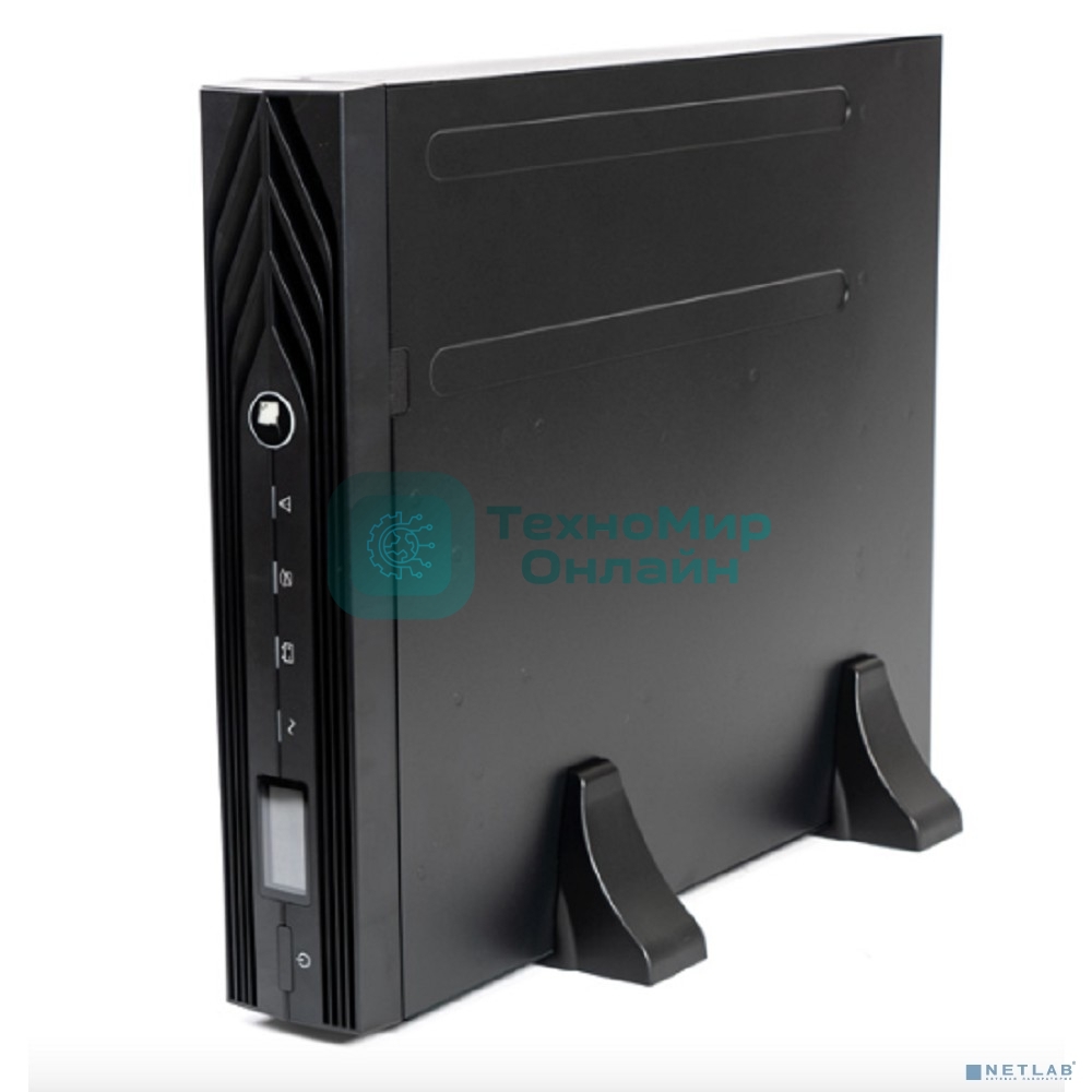 Источник бесперебойного питания Бастион SKAT-UPS 3000-RACK-ON Online, 3000ВА/2700Вт, стойка/на пол, 1xC19 + 2xEURO, БЕЗ АКБ 6x, МПТ (9908)