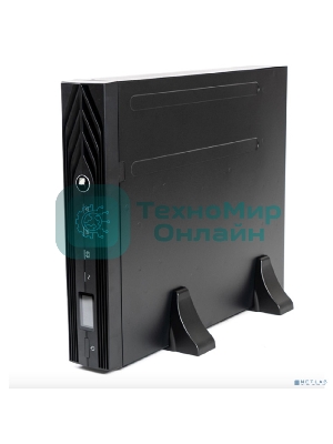 Источник бесперебойного питания Бастион SKAT-UPS 3000-RACK-ON Online, 3000ВА/2700Вт, стойка/на пол, 1xC19 + 2xEURO, БЕЗ АКБ 6x, МПТ (9908)