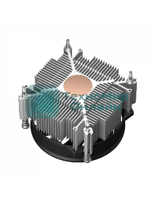 Устройство охлаждения (кулер) PcCooler R95-I черный 95мм алюминий+медь 2800rpm 31.2db 4-pin 95W 60мм