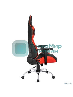 Кресло игровое Defender Azgard черный/Красный, полиуретан, 60 мм