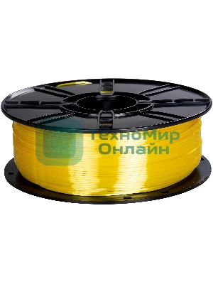 Пластик для принтера 3D Cactus CS-3D-PLA-1KG-S-YELL PLA SILK d1.75мм 1кг L326м 1цв.
