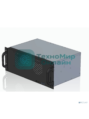 Корпус Procase 4U350-08 4U server case,8HDD,черный,без блока питания PS/2 ATX,глубина 350мм, MB SSI CEB 12