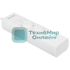 Сетевой фильтр Philips CHP2135WB/51, 3 м, 3 розетки, белый