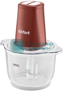 Измельчитель электрический Kitfort КТ-3534 2л. 500Вт красный