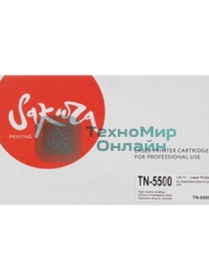 Картридж лазерный Sakura TN5500 для Brother HL-7050/7050N/7050TN/7050DTN, черный, 12000 к.
