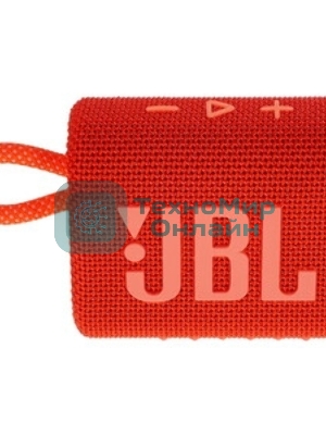Портативная акустика JBL GO 3, красный