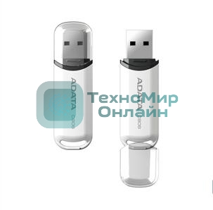 Флешка USB ADATA C906 (AC906-32G-RWH), 32Gb, USB 2.0, R/W 15/5, белый