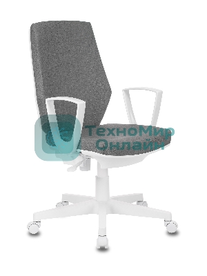 Кресло Бюрократ CH-W545 серый, ткань