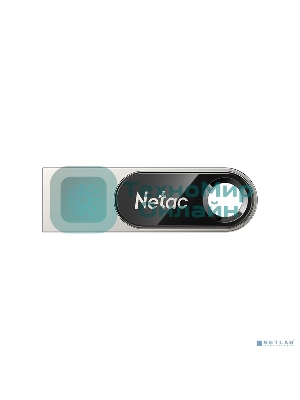 Флешка USB Netac U278 (NT03U278N-032G-20PN), 32Gb, USB 2.0, R/W 50/10, серебристый/черный