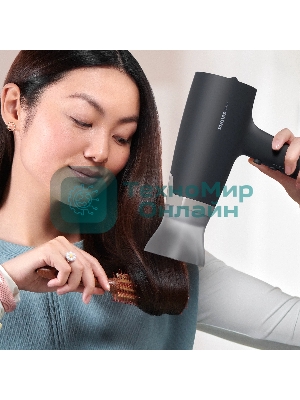 Фен Philips BHD351/10 черный, 2100 Вт, ионизация