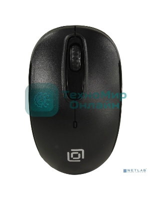 Мышь беспроводная Oklick 505MW черный, 1000 dpi, радиоканал, USB, кнопки - 3