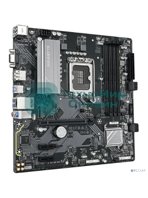 Материнская плата Gigabyte B760M D3HP DDR5, LGA 1700, Intel B760, 4xDDR5, 4xSATA, 2xM.2, 1xPCIe 4.0 x16, 1xPCIe x1, 1xHDMI, 1xVGA, 1xDP, 1x 1Gb LAN, 3xUSB-A 3.2 Gen 1, 2xUSB-A 2.0, 3x3.5 мм, 7.1, mATX