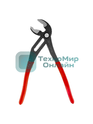 Переставные клещи Matrix 250 мм, кнопочный механизм, хром-ванадий, обливные рукоятки