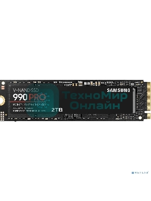 Накопитель SSD Samsung 2TB M.2 2280 990 PRO MZ-V9P2T0B/AM
