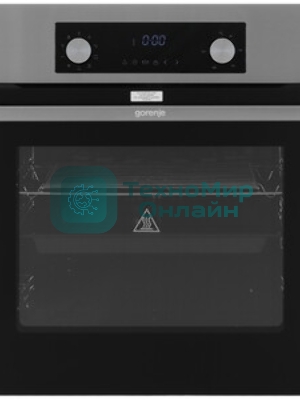 Духовой шкаф электрический Gorenje BO6737E02NX, черный