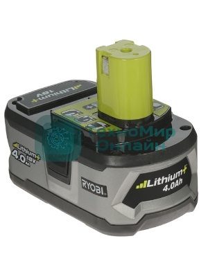 Аккумулятор для RYOBI (p/n: P104, P103, RB18L15) 4.0Ah 18V Li-Ion