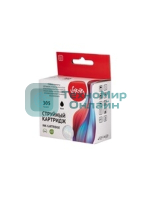 Картридж струйный Sakura 3YM61AE (№305 Black) для HP, черный, 10,6 мл., 240 к.