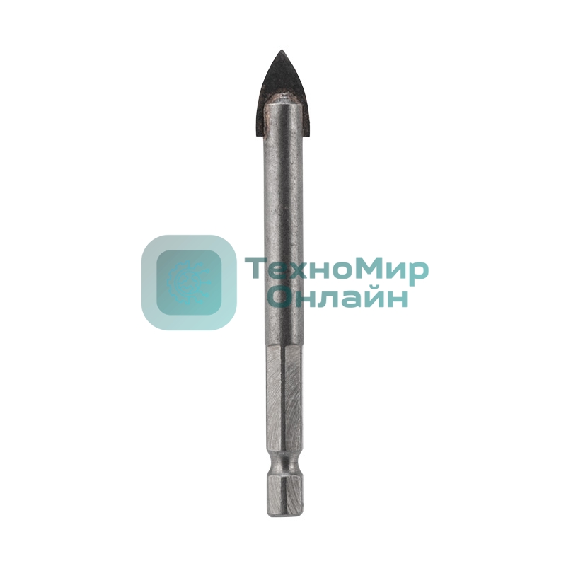 Сверло по стеклу и керамике Kranz 10 мм, шестигранный хвостовик