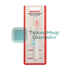 Смазка для кулеров (вентиляторов) Rexant SX-2, шприц 2 мл