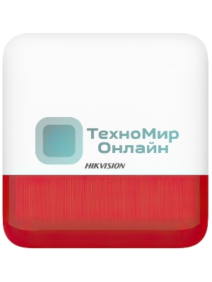 Извещатель охранный Hikvision DS-PS1-E-WE(Red Indicator)