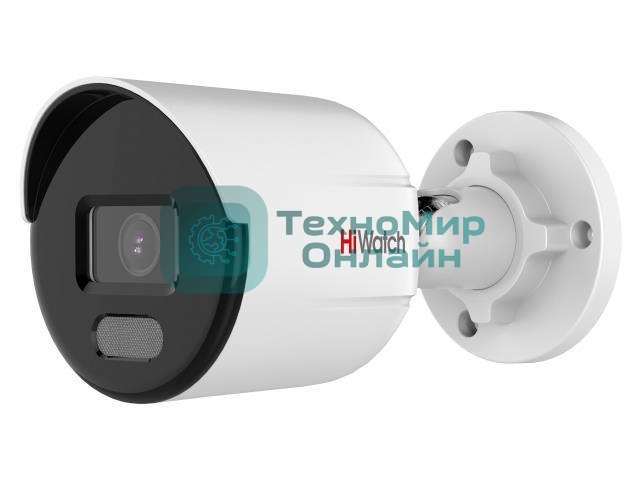 Видеокамера IP цветная HiWatch DS-I450L(C)(2.8mm) корп.:белый