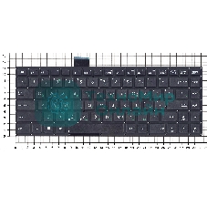 Клавиатура для ноутбука Asus VivoBook S400CA S451 S401 черная